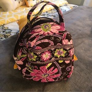 Vera Bradley Let's Do Lunch Purple Punch Lunch Bag